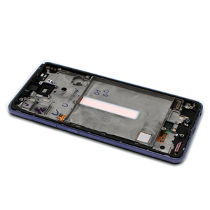 Slika od LCD za Samsung A525/A526 Galaxy A52/A52 5G + touchscreen + frame violet Full ORG EU