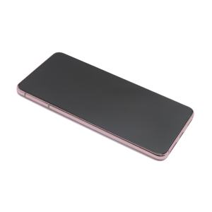 Slika od LCD za Samsung G991F Galaxy S21 5G + touchscreen + frame phantom pink Full ORG EU (GH82-24716D/24718D)