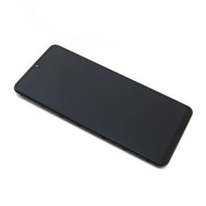 Slika od LCD za Samsung A225F Galaxy A22 4G + touchscreen + frame black Full ORG EU (GH82-25944A)