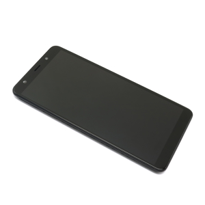 Slika od LCD za Samsung A750F Galaxy A7 + frame + touchscreen black OLED