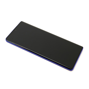 Slika od LCD za Motorola Moto G85/Edge 50 Fusion 5G + touchscreen + frame Marshmallow Blue OLED ORG