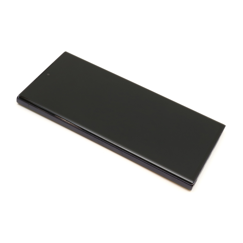 Slika od LCD za Samsung S918B Galaxy S23 Ultra 5G + touchscreen + frame black/graphite OLED