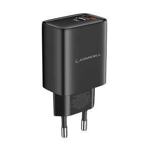 Slika od Kuciste punjaca Comicell Superior CO-DC26 Fast PD Type C + USB 35W 3A crno