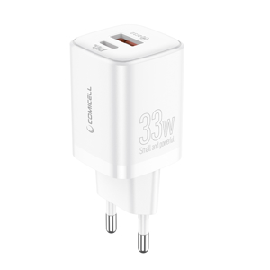 Slika od Kuciste punjaca Comicell Superior CO-DC28 Fast PD Type C + USB 33W 3A belo