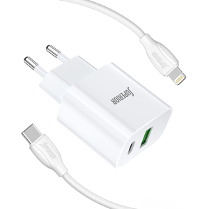Slika od Kucni punjac Superior SU-P102 20W Type C na Lightning beli (CERT)