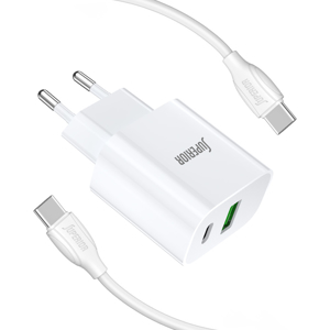 Slika od Kucni punjac Superior SU-P102 20W Type C na Type C beli (CERT)
