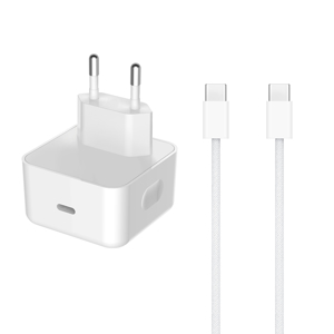Slika od Kucni punjac za iPhone 17/AIR/17 Pro/17 Pro Max Type C na Type C 40W HQ belo