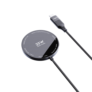 Slika od Bezicni punjac Magsafe MOXOM MX-HC345 WL 25W crni