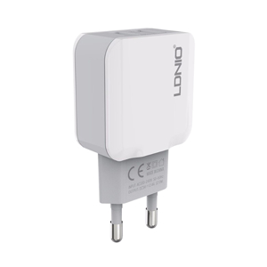 Slika od Kuciste punjaca LDNIO A2202 2xUSB 5V/2.4A belo