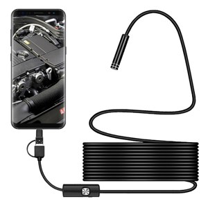 Slika od Endoskopska Android kamera 3in1 (USB. micro USB. Type C) crna