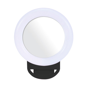 Slika od Selfie ring light portable A4s RGB sa ogledalom crni
