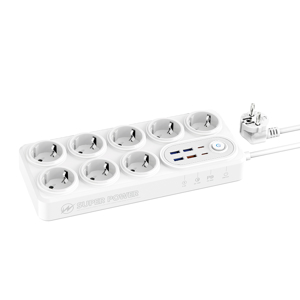 Slika od Produzni kabl Moxom MX-ST22 beli