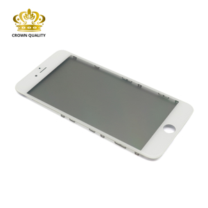Slika od Staklo touch screen-a za Iphone 7 Plus + frame + OCA stiker + polaroid ORG (Crown Quality) white