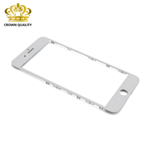 Slika od Staklo touch screen-a za Iphone 8 Plus + frame (Crown Quality) white