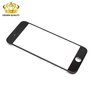 Slika od Staklo touch screen-a za Iphone 7 + frame + OCA stiker (Crown Quality) black
