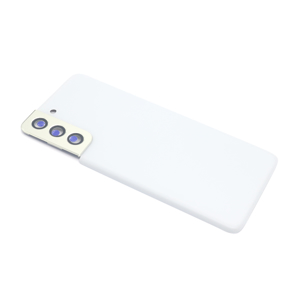 Slika od Poklopac baterije za Samsung G990/G991 Galaxy S21/S21 5G + staklo kamere white