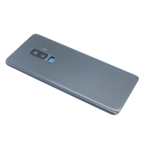 Slika od Poklopac baterije za Samsung G965 Galaxy S9 Plus + staklo kamere Titanium grey (NO LOGO)