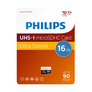 Slika od Memorijska kartica PHILIPS Micro SD 16GB V10 ULTRA SPEED (FM22TF016B/93)
