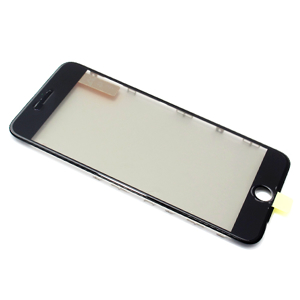 Slika od Staklo touch screen-a za Iphone 7 Plus sa frejmom + oca i polaroid black ORG