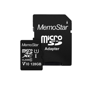 Slika od Memorijska kartica MemoStar Micro SD 128GB UHS1 Class 10 + SD Adapter