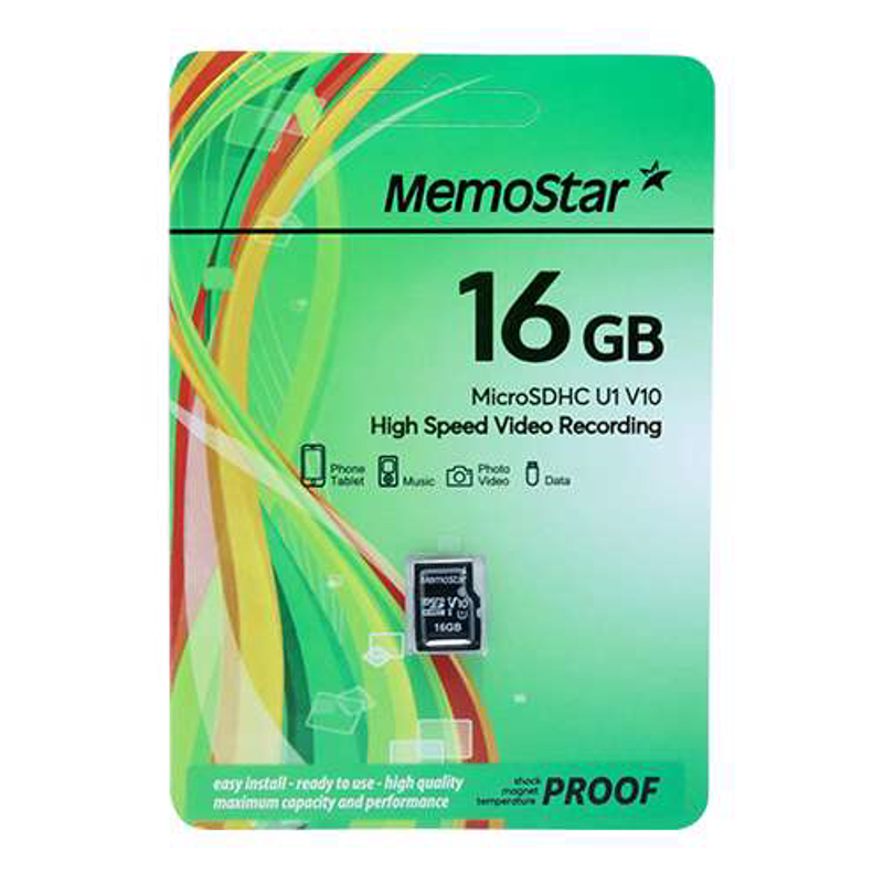 Slika od Memorijska kartica MemoStar Micro SD 16GB U1 V10