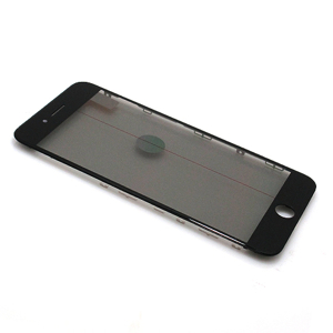 Slika od Staklo touch screen-a za Iphone 8 Plus sa frejmom + oca I polaroid black ORG