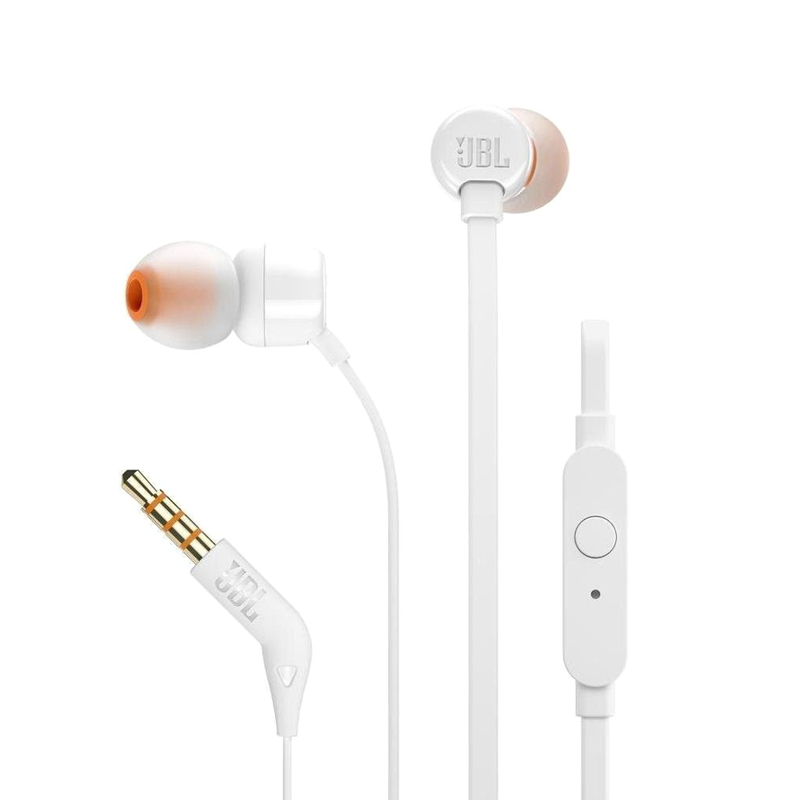 Slika od Slusalice JBL T110 In-Ear bele Full ORG (T110WHT)