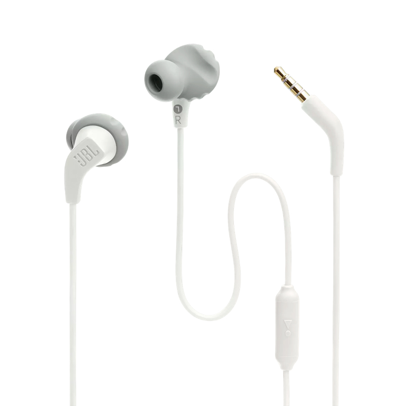 Slika od Slusalice JBL Endurance Run 2 Wired bele Full ORG (ENDURRUN2WHT)