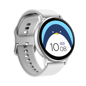Slika od Smart Watch DT88 Pro srebrni (silikonska narukvica)