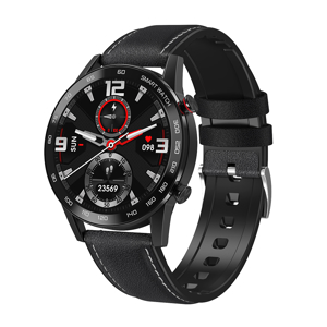 Slika od Smart Watch DT95 crni (kozna narukvica)