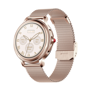 Slika od Smart Watch CF12 zlatni (metalna narukvica)