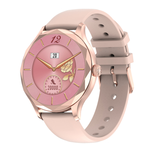 Slika od Smart Watch DT Diamond zlatni (roze silikonska narukvica)