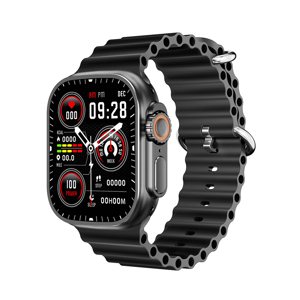 Slika od Smart watch KW900 ULTRA2 crni (silikonska narukvica)