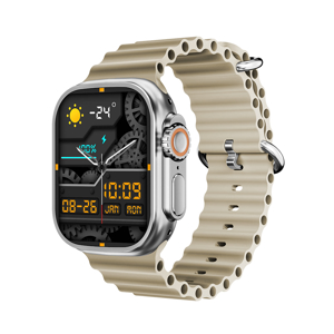 Slika od Smart watch KW900 ULTRA2 srebrni (silikonska narukvica)