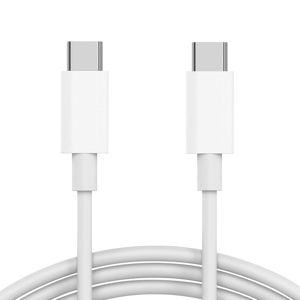 Slika od USB data kabal PD Type-C na Type-C beli 2m