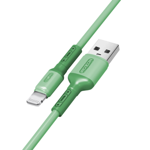 Slika od USB data kabal MOXOM MX-CB53 LIGHTNING zeleni
