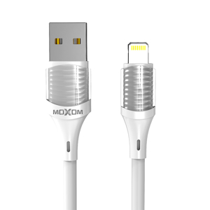 Slika od USB data kabal Moxom MX-CB109 3A lightning 1m beli