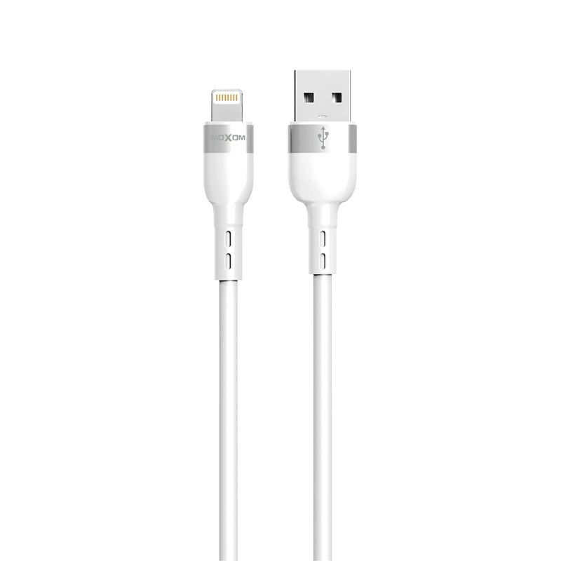 Slika od USB data kabal Moxom MX-CB184 3A lightning 1m beli