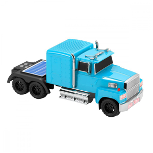 Slika od Zvucnik bluetooth WS-693 sa solarnim punjenjem kamion plavi