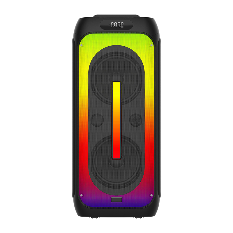 Slika od Zvucnik Bluetooth MP-2185 CARNIVAL double 8inch sa dva mikrofona crni