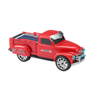 Slika od Zvucnik bluetooth WS-695 sa solarnim punjenjem auto crveni