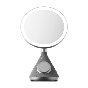 Slika od Zvucnik bluetooth + Ogledalo makeup + Bezicni punjac MagSafe SY-W02243 tamno sivi