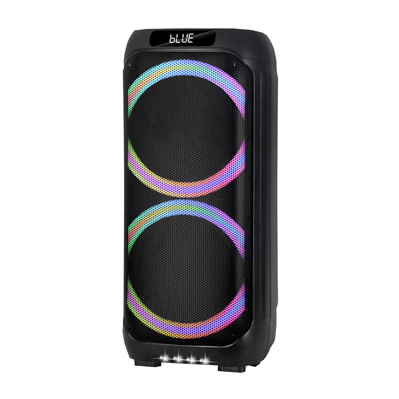 Slika od Zvucnik bluetooth NDR-1306 (DSP) 60W 2*6,5 inca sa dva mikrofona crni