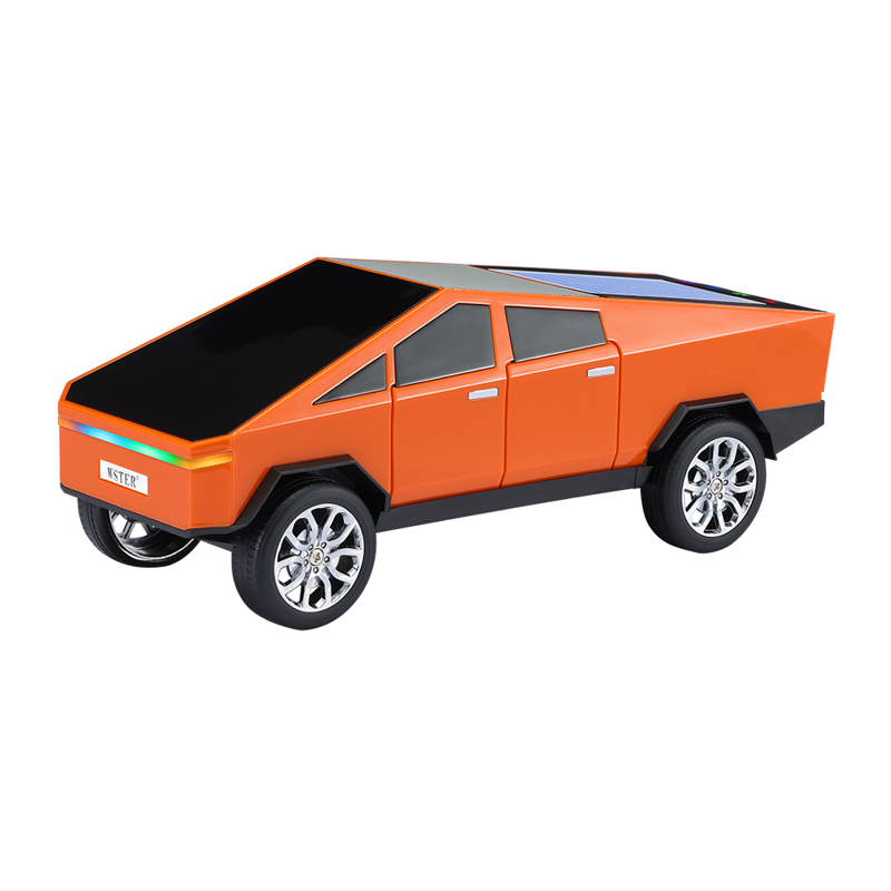 Slika od Zvucnik bluetooth WS-699 sa solarnim punjenjem auto narandzasti