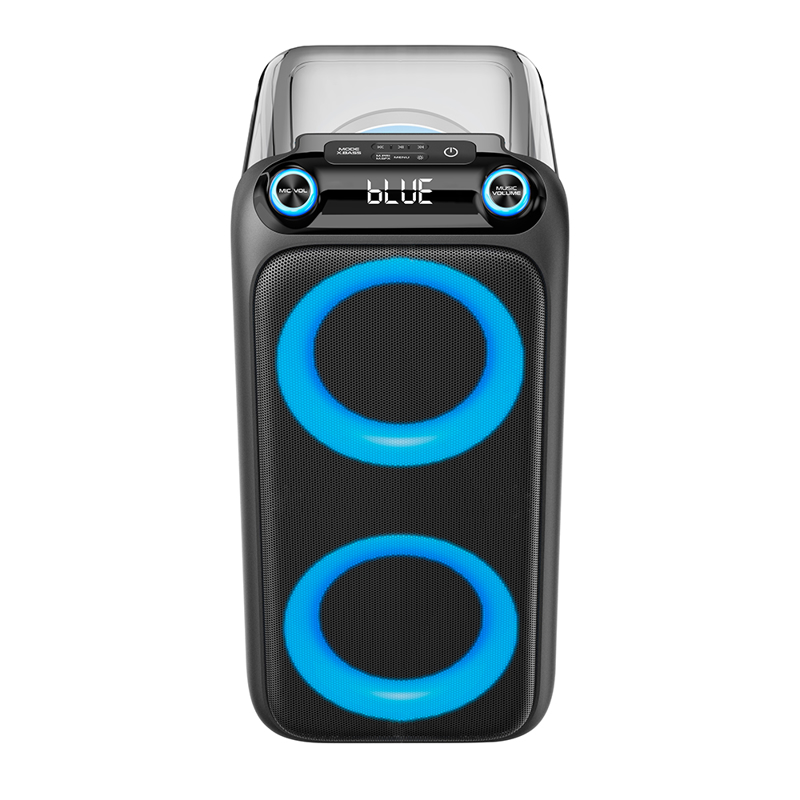 Slika od Zvucnik bluetooth NDR-2066 60W 2 x 6,5inca sa dva mikrofona providni