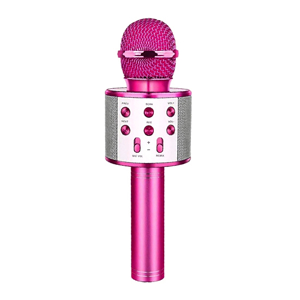 Slika od Mikrofon 858 Bluetooth pink