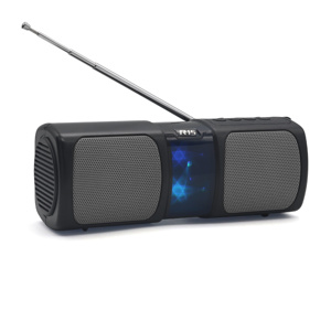 Slika od Zvucnik Bluetooth R15 karaoke sa mikrofonom sivi