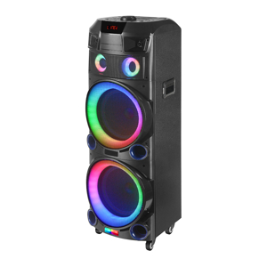 Slika od Zvucnik Bluetooth NDR-7022 80W 2*12 inca sa dva mikrofona crni